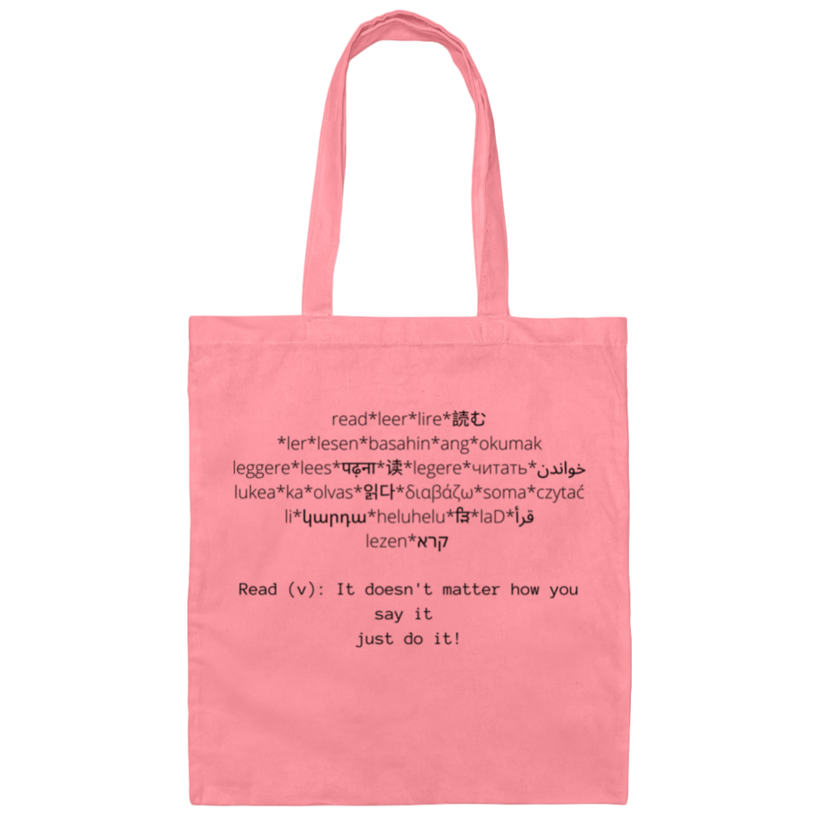Read (v) tote bag