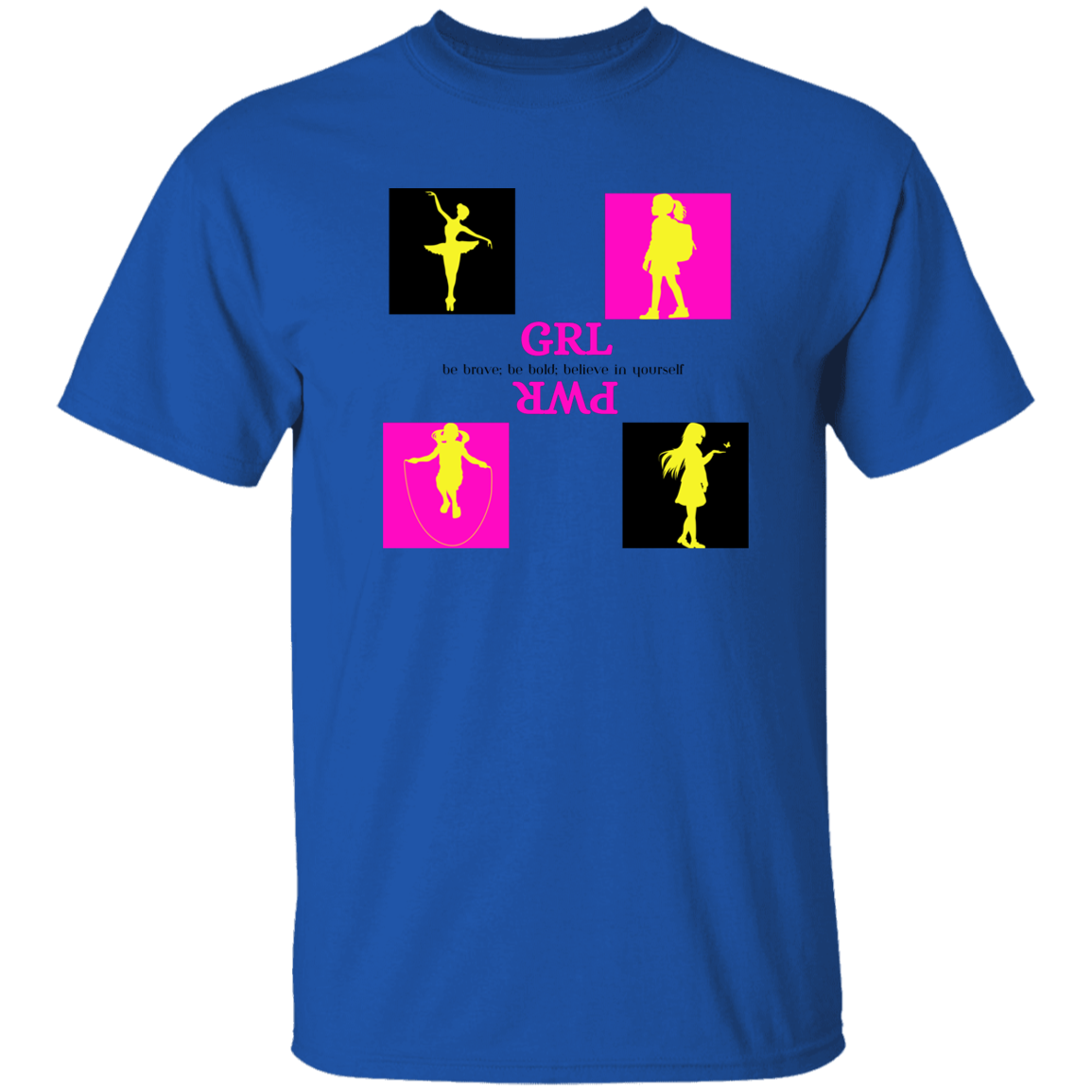 GRL PWR girls tee