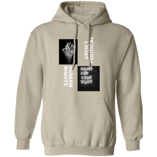 Human Rights aren't political hoodie