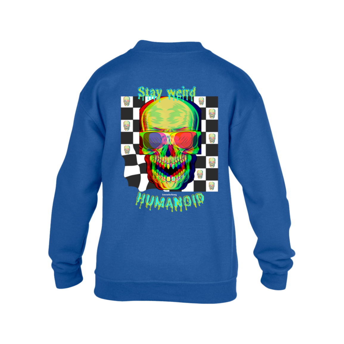 Stay Weird Humanoid youth sweatshirt