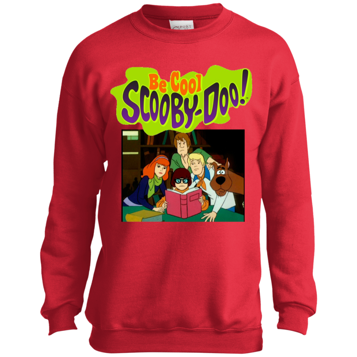 Be Cool Scooby Doo youth sweatshirt