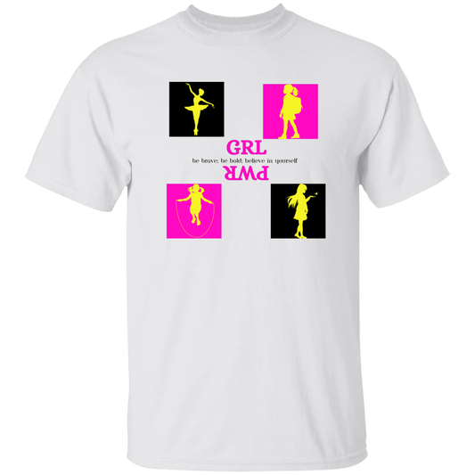 GRL PWR girls tee