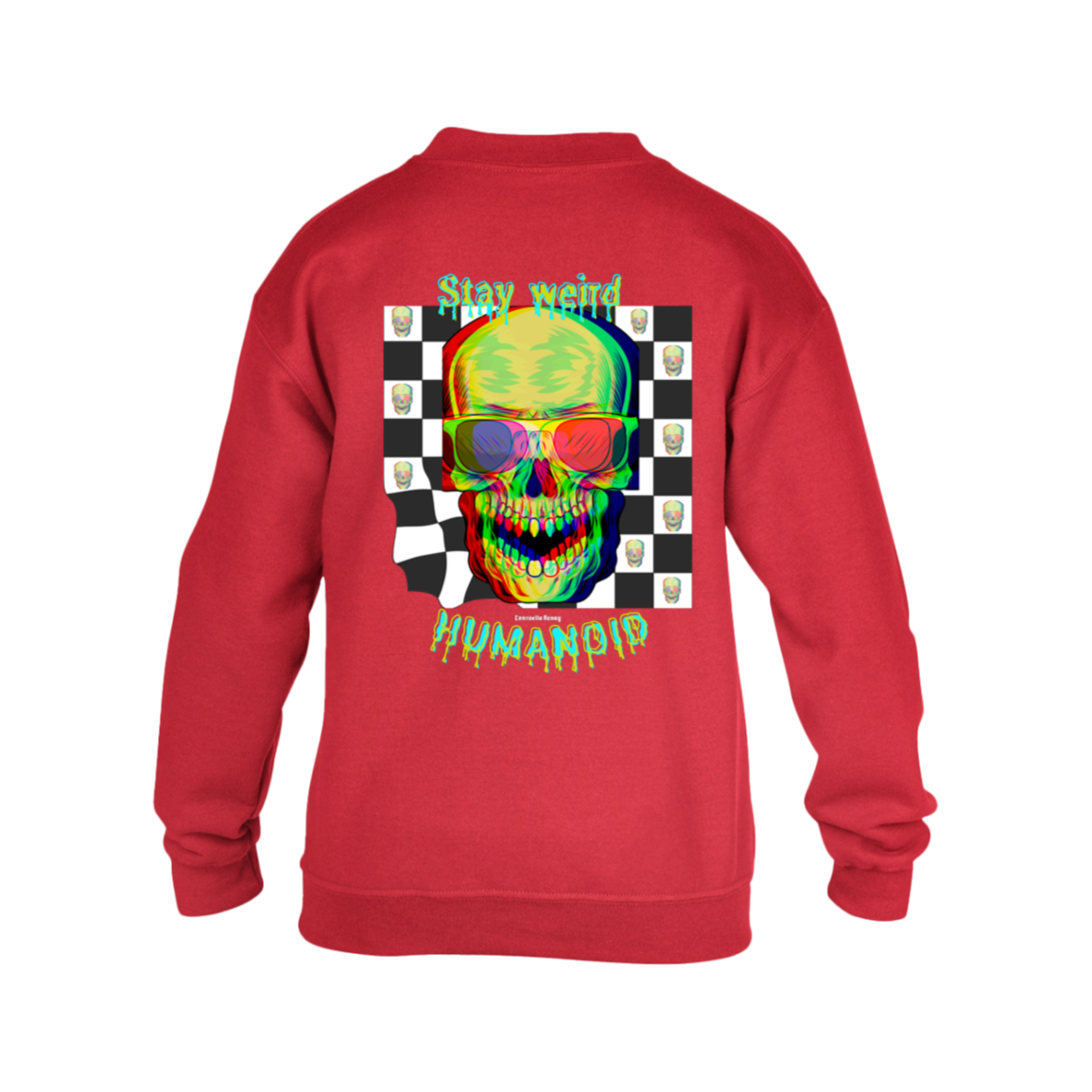 Stay Weird Humanoid youth sweatshirt