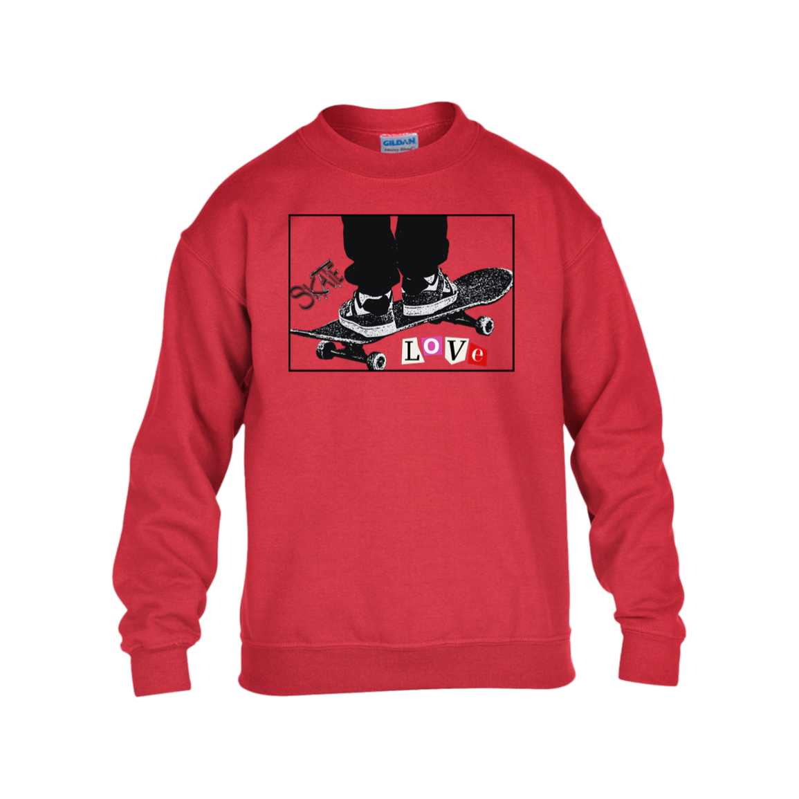 Skate Love youth sweatshirt