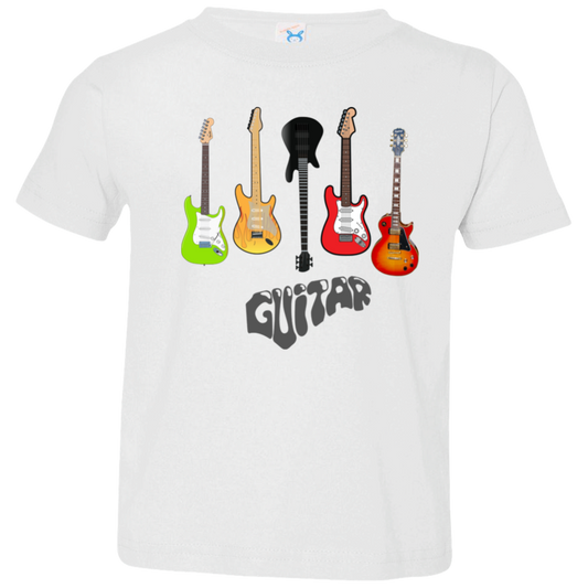 Guitar toddler tee