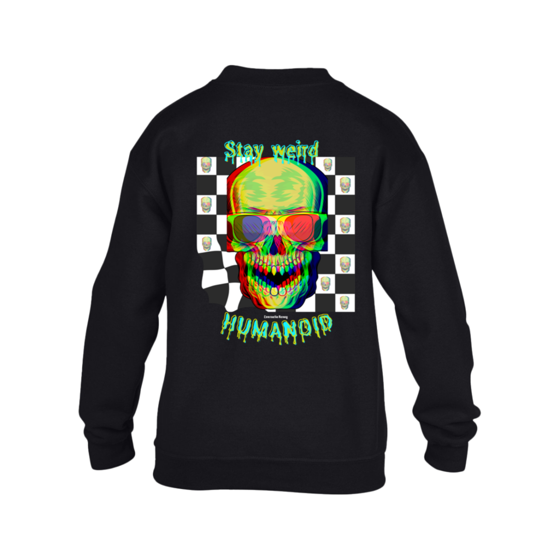 Stay Weird Humanoid youth sweatshirt