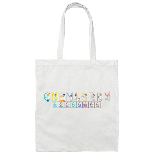 CHEMISTRY tote bag