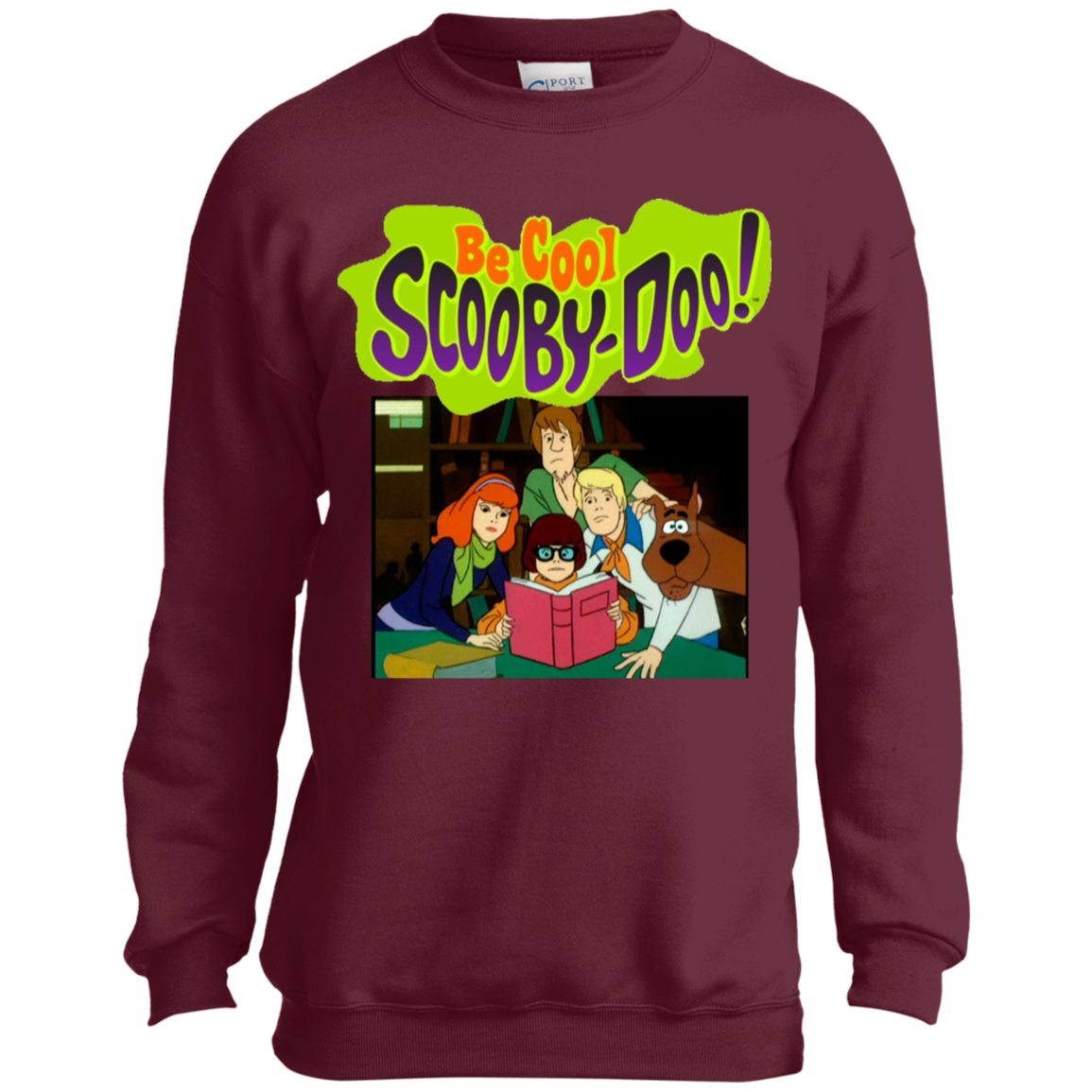 Be Cool Scooby Doo youth sweatshirt