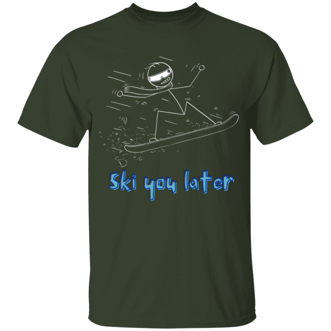 Ski You Later youth tee