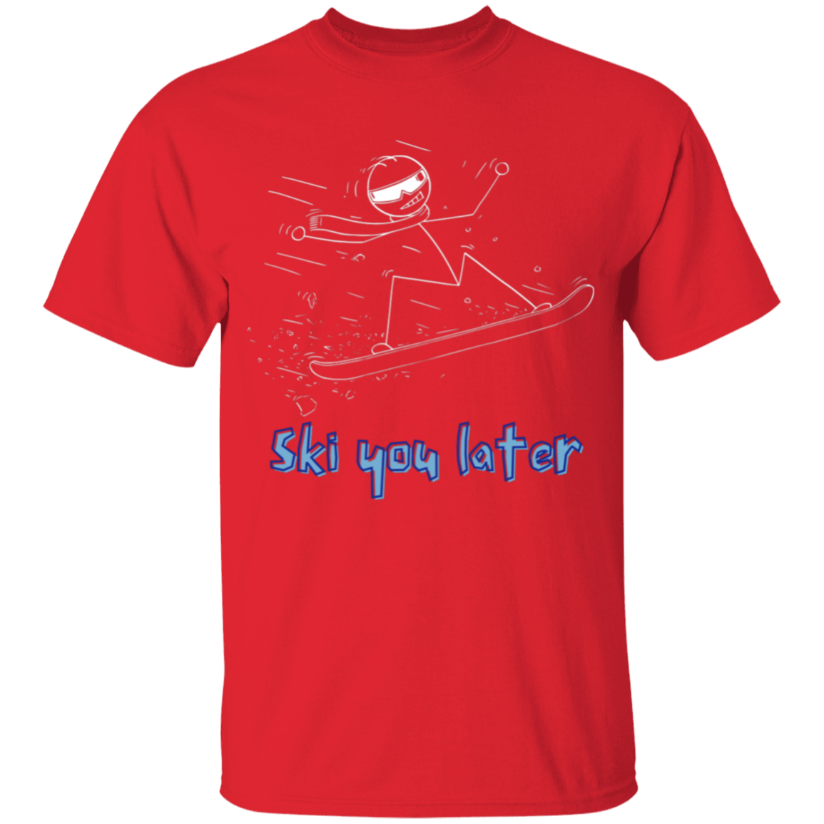 Ski You Later youth tee