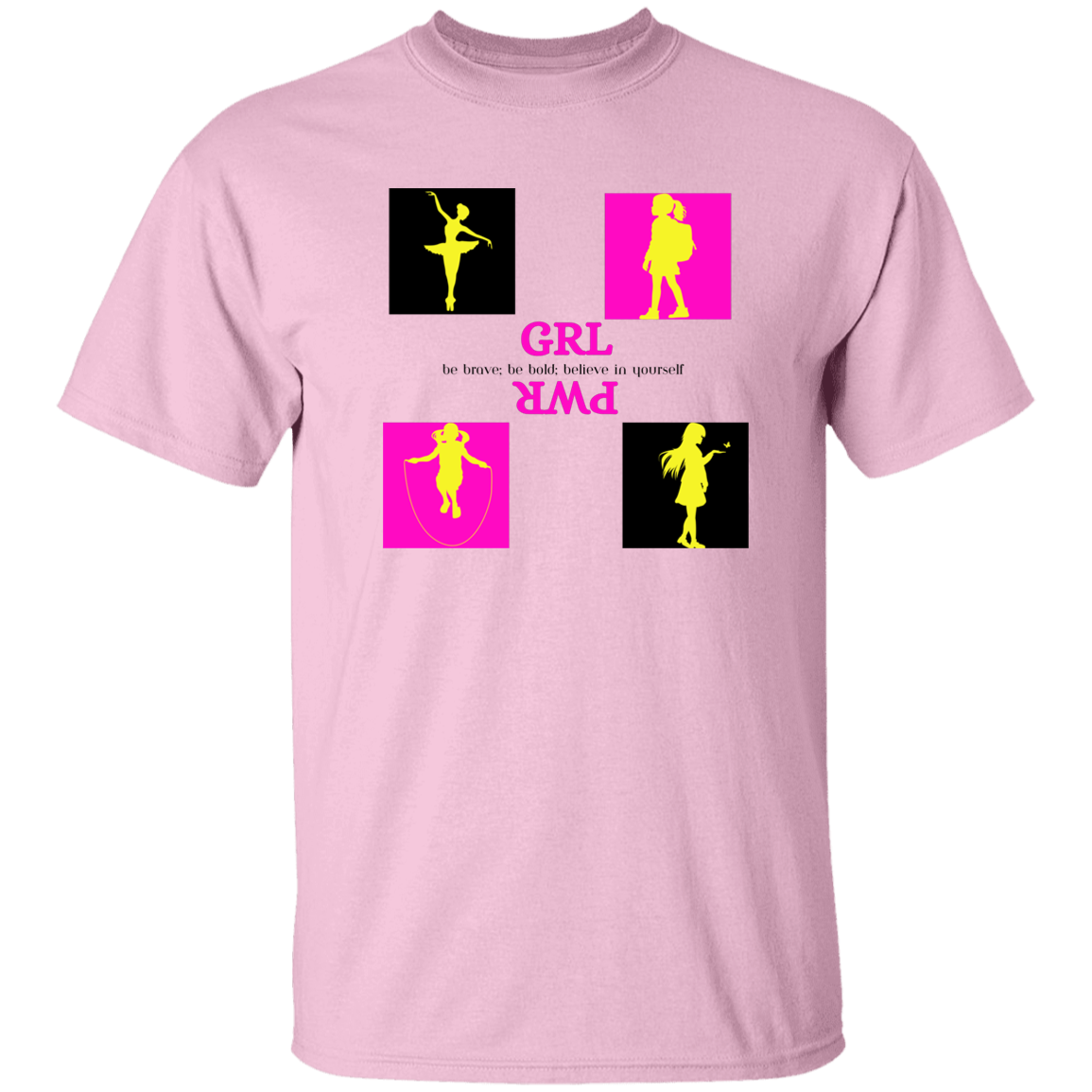 GRL PWR girls tee