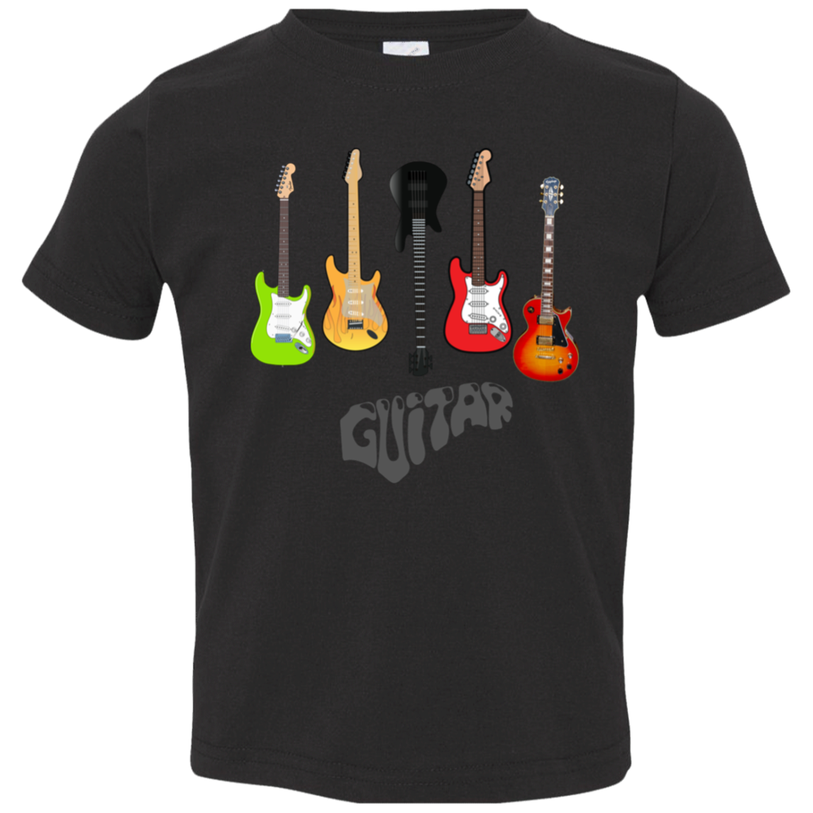 Guitar toddler tee