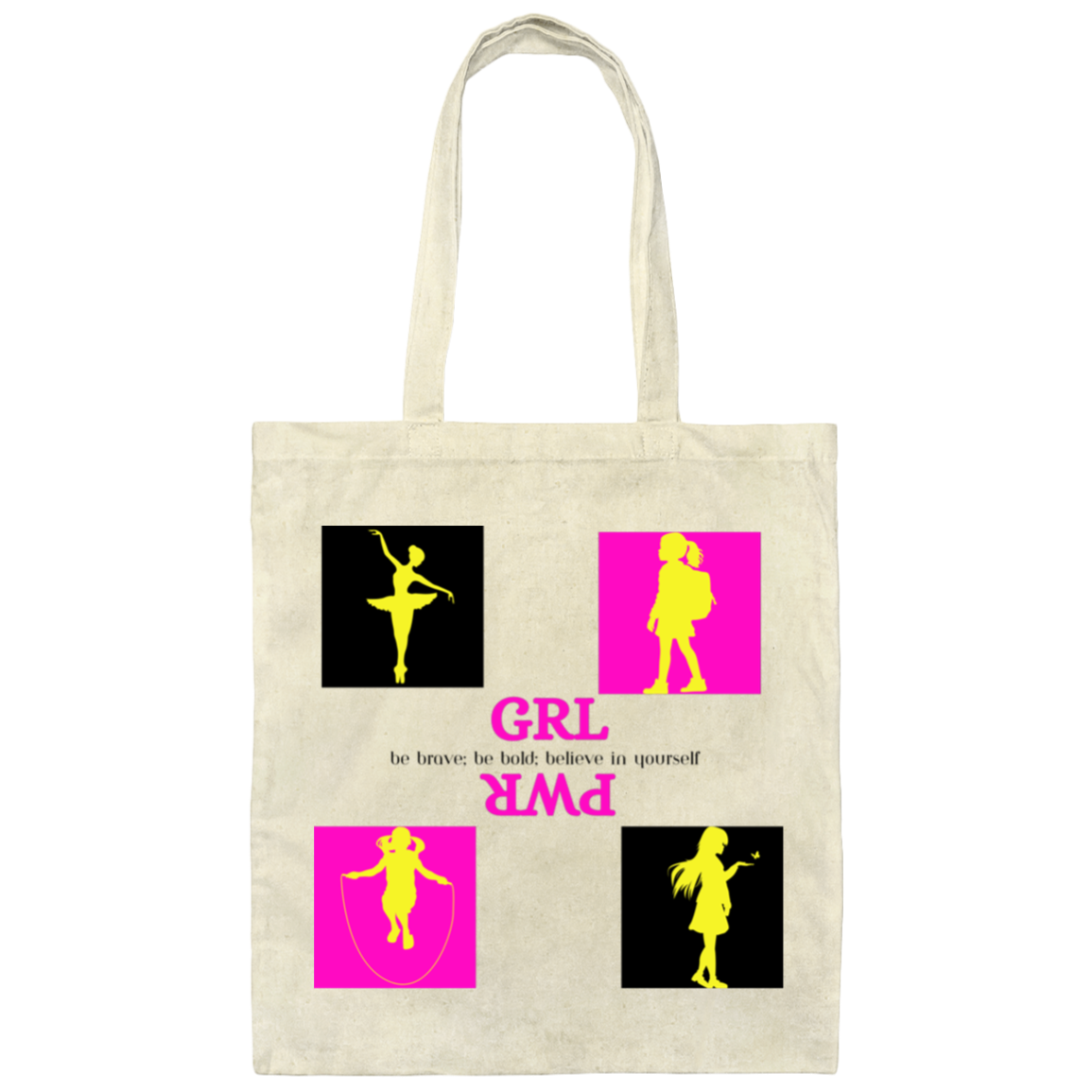 GRL PWR tote bag