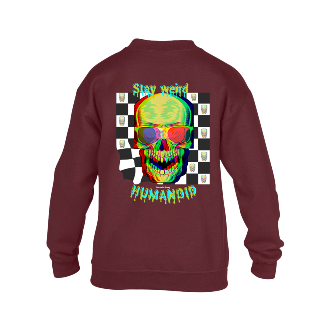 Stay Weird Humanoid youth sweatshirt