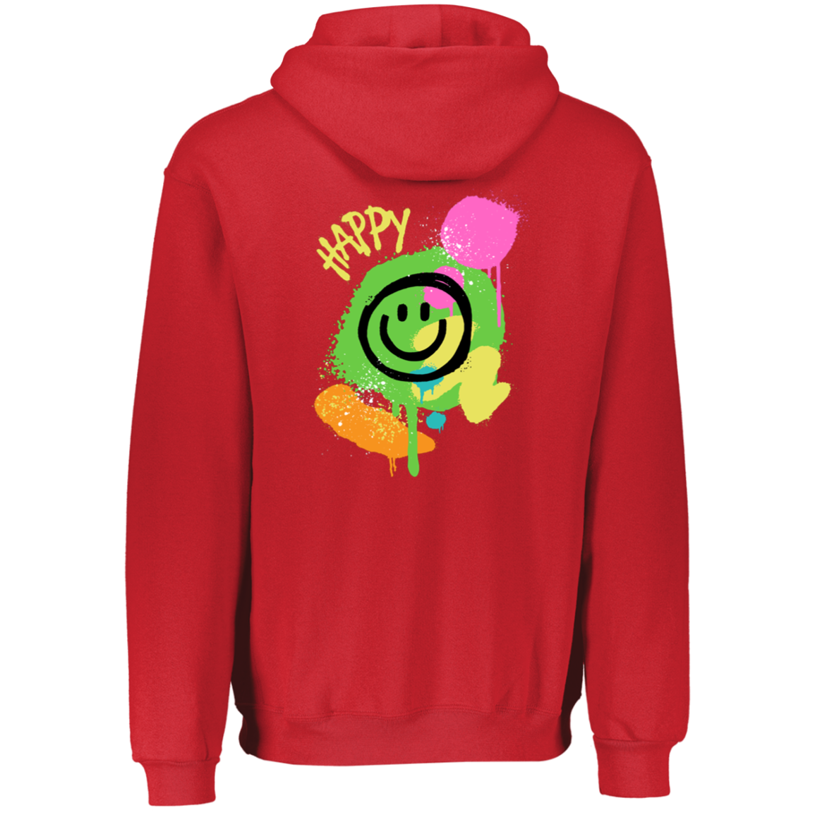 Happy graffiti youth hoodie