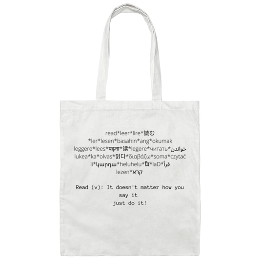 Read (v) tote bag