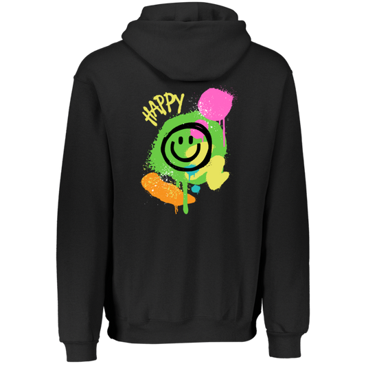 Happy graffiti youth hoodie