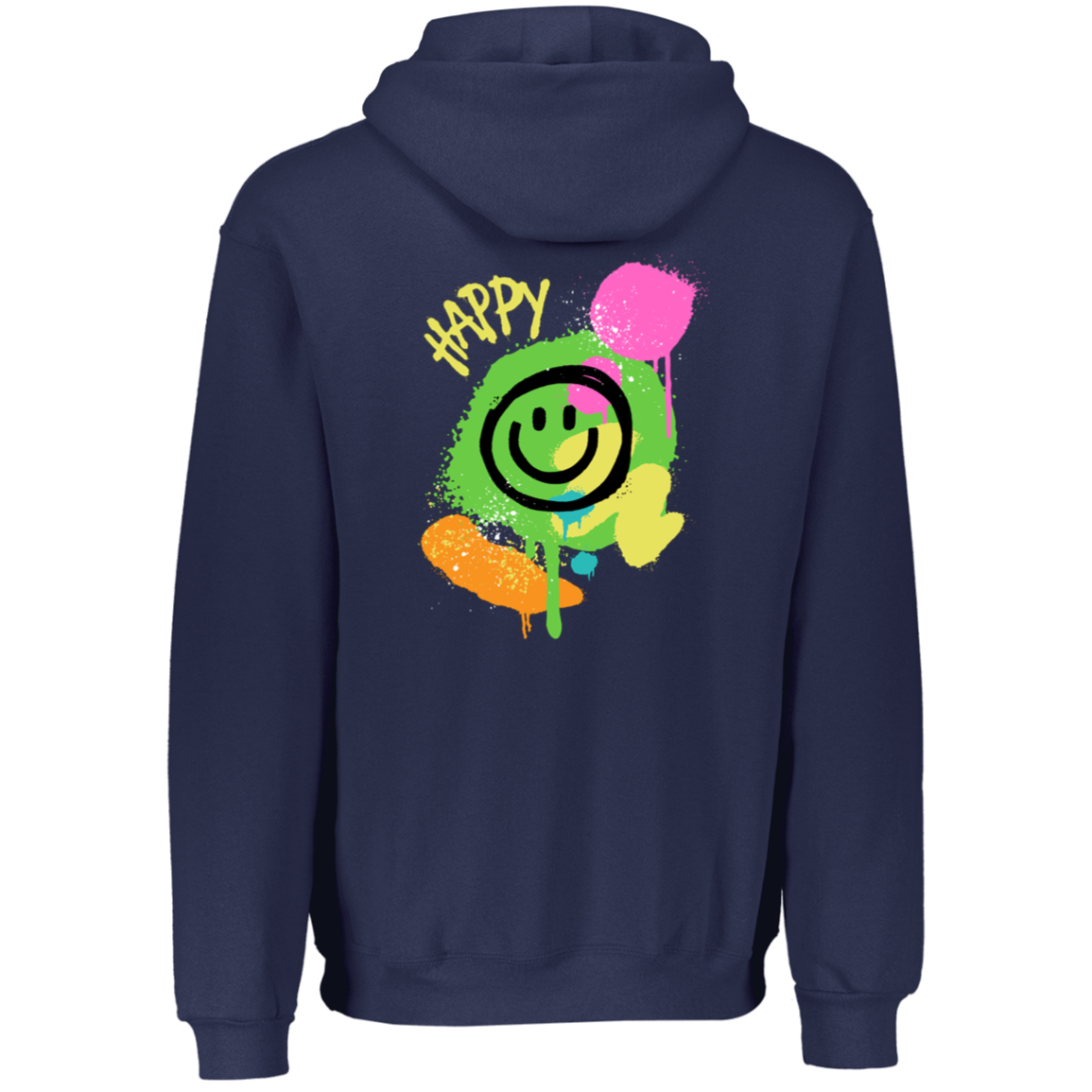 Happy graffiti youth hoodie