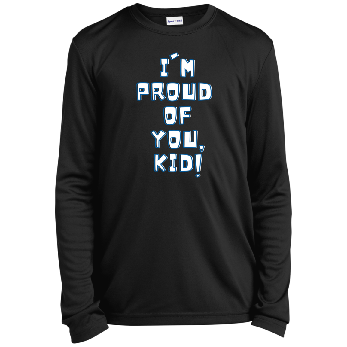 I'm proud of you, kid