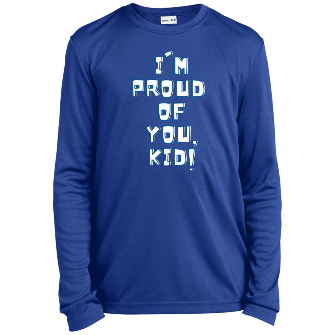 I'm proud of you, kid