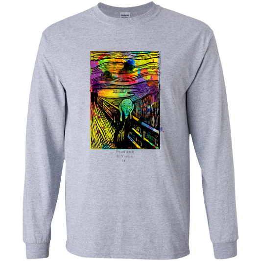 Edvard Munch kid's long sleeve