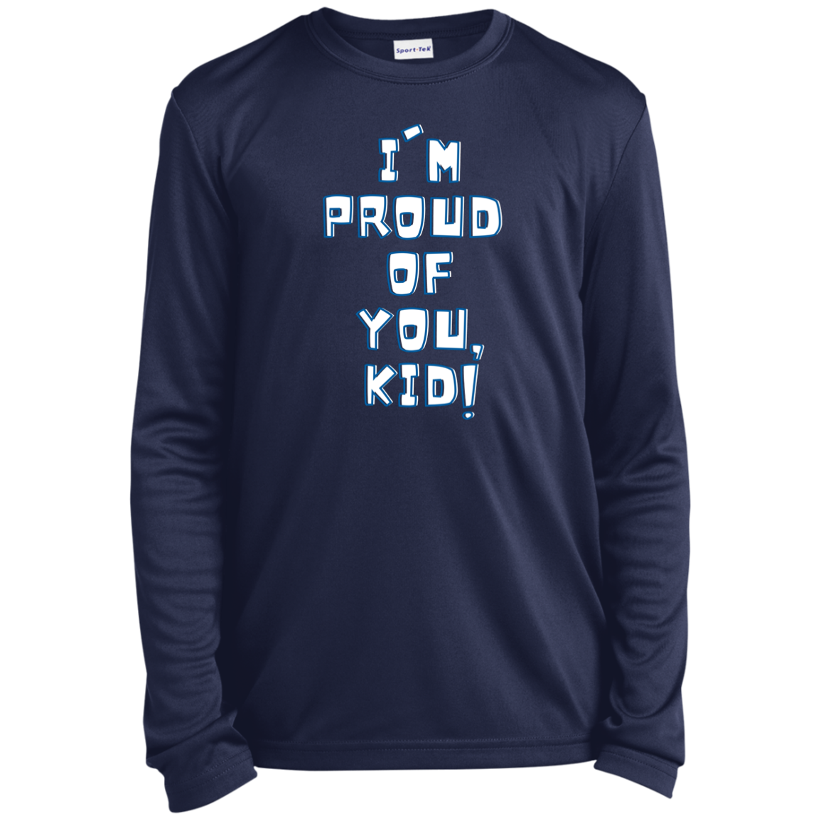 I'm proud of you, kid