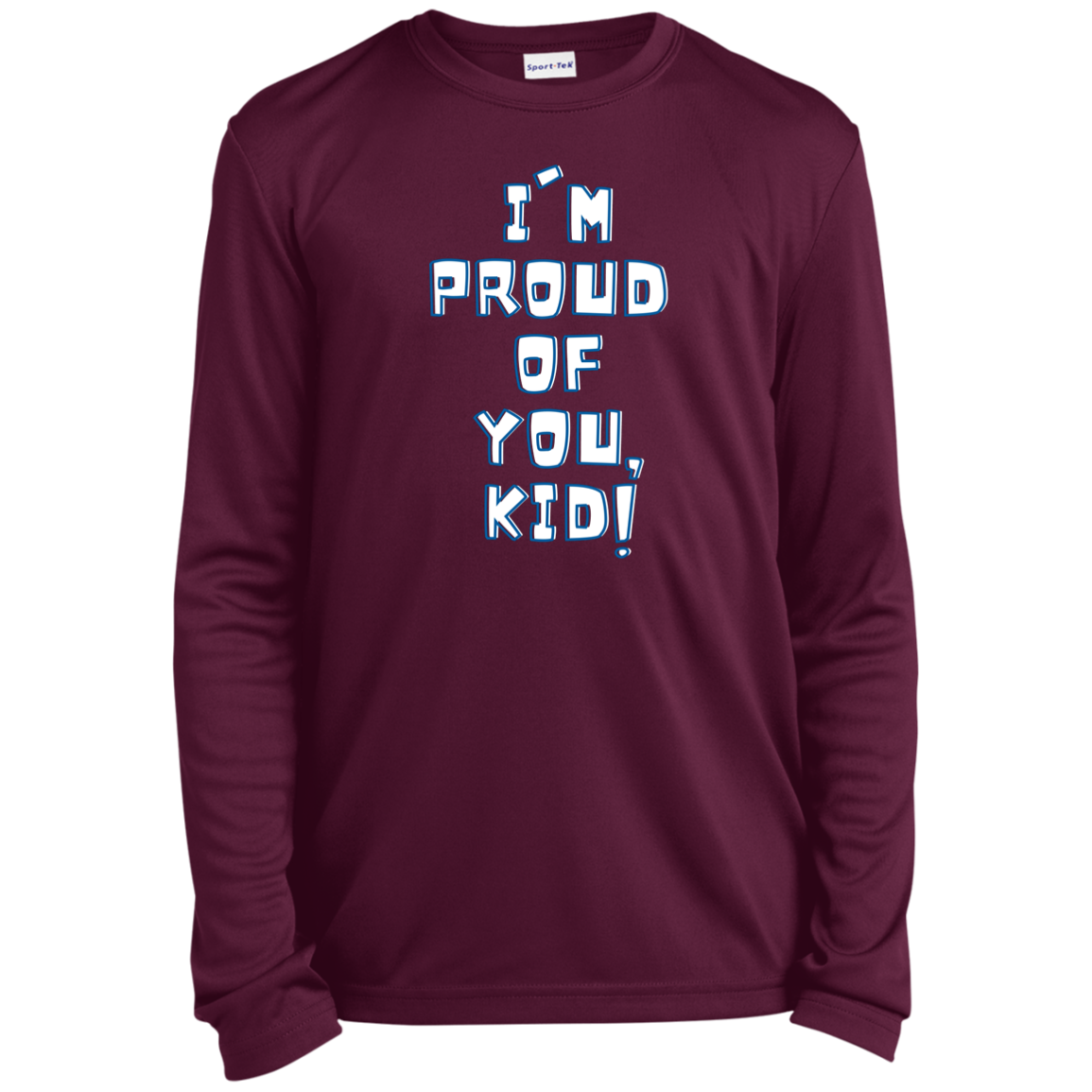 I'm proud of you, kid