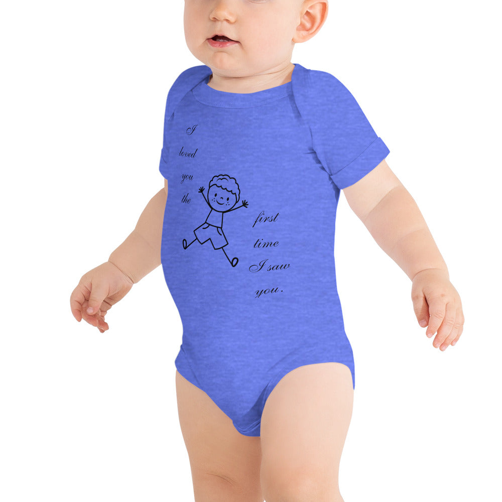 I loved you (Boy's) onesie
