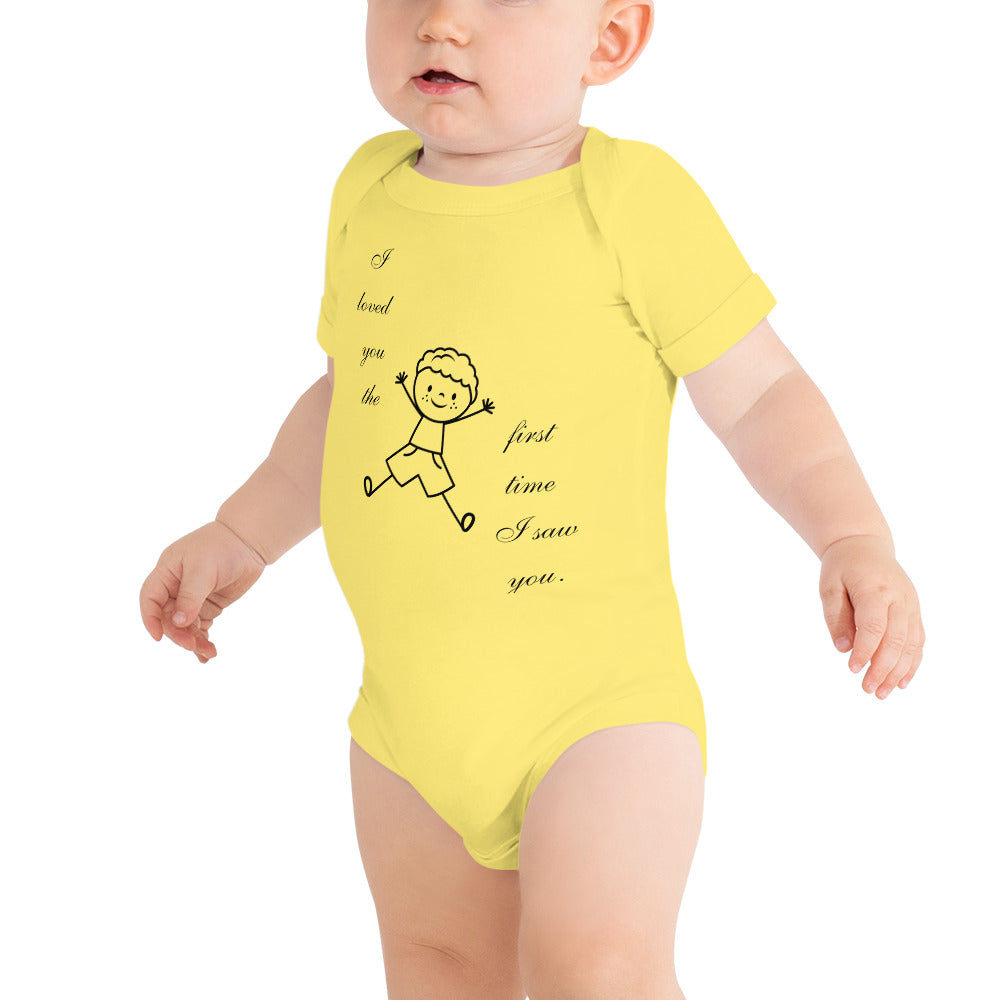 I loved you (Boy's) onesie