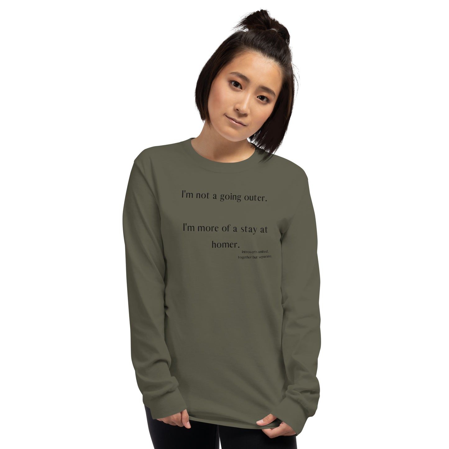 Introvert United Men’s Long Sleeve Shirt
