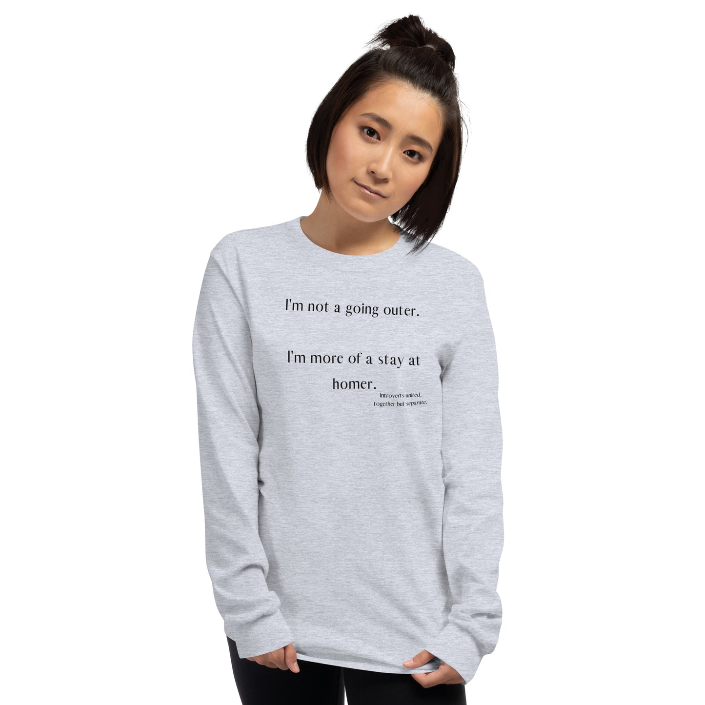 Introvert United Men’s Long Sleeve Shirt