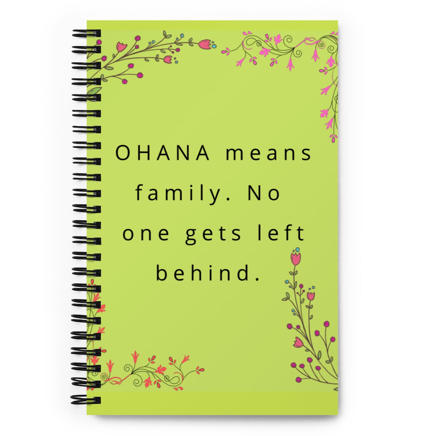 Spiral notebook