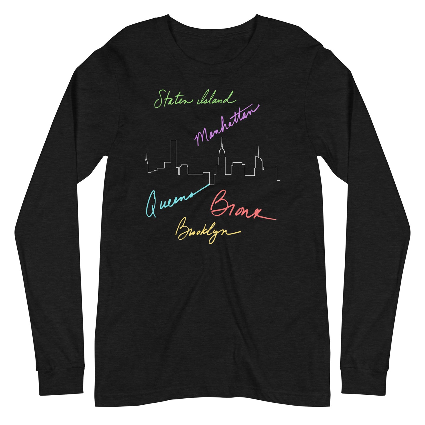 New York Burroughs Unisex Long Sleeve Tee