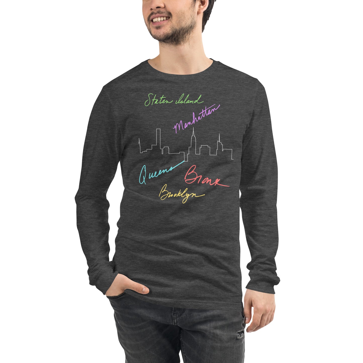 New York Burroughs Unisex Long Sleeve Tee