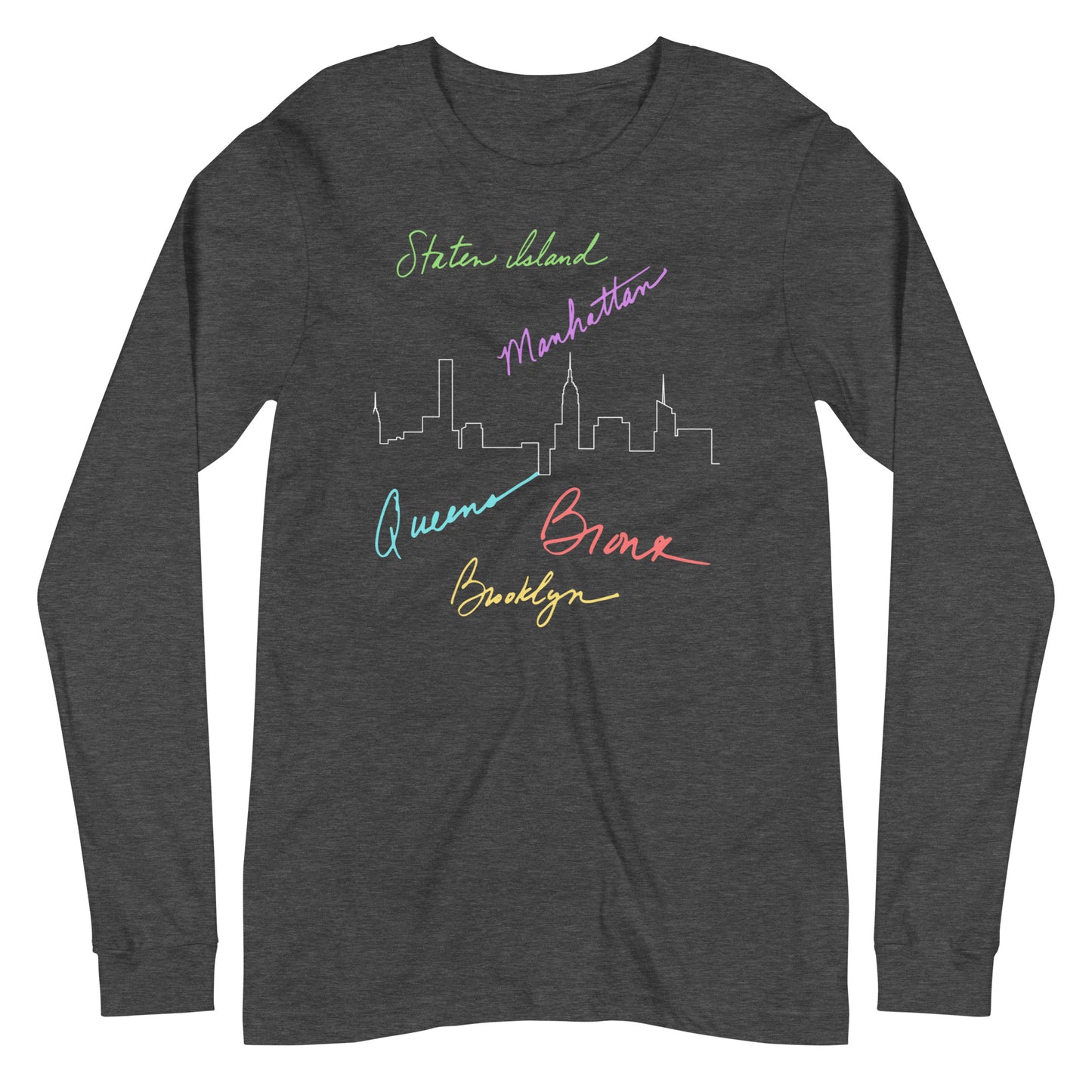 New York Burroughs Unisex Long Sleeve Tee