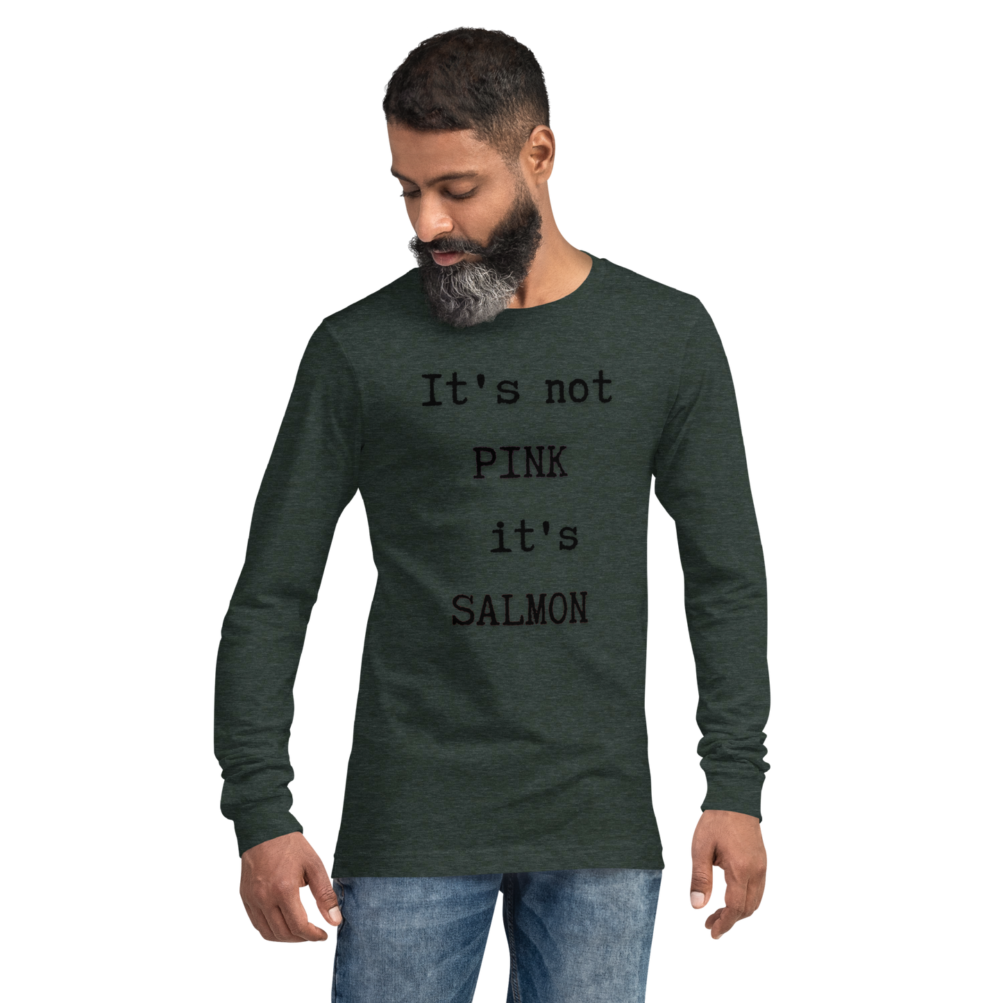 It's not pink, it's salmon tee