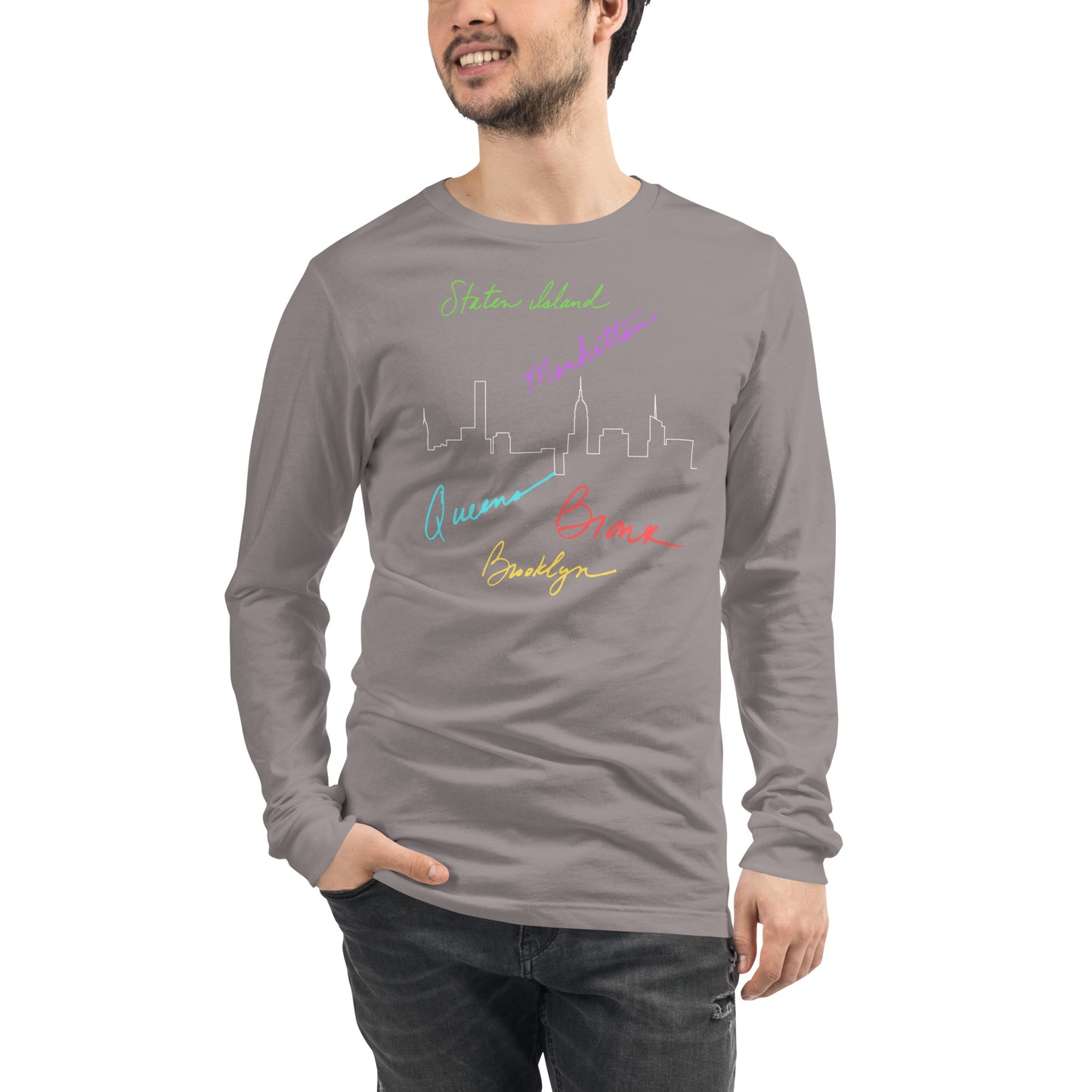 New York Burroughs Unisex Long Sleeve Tee