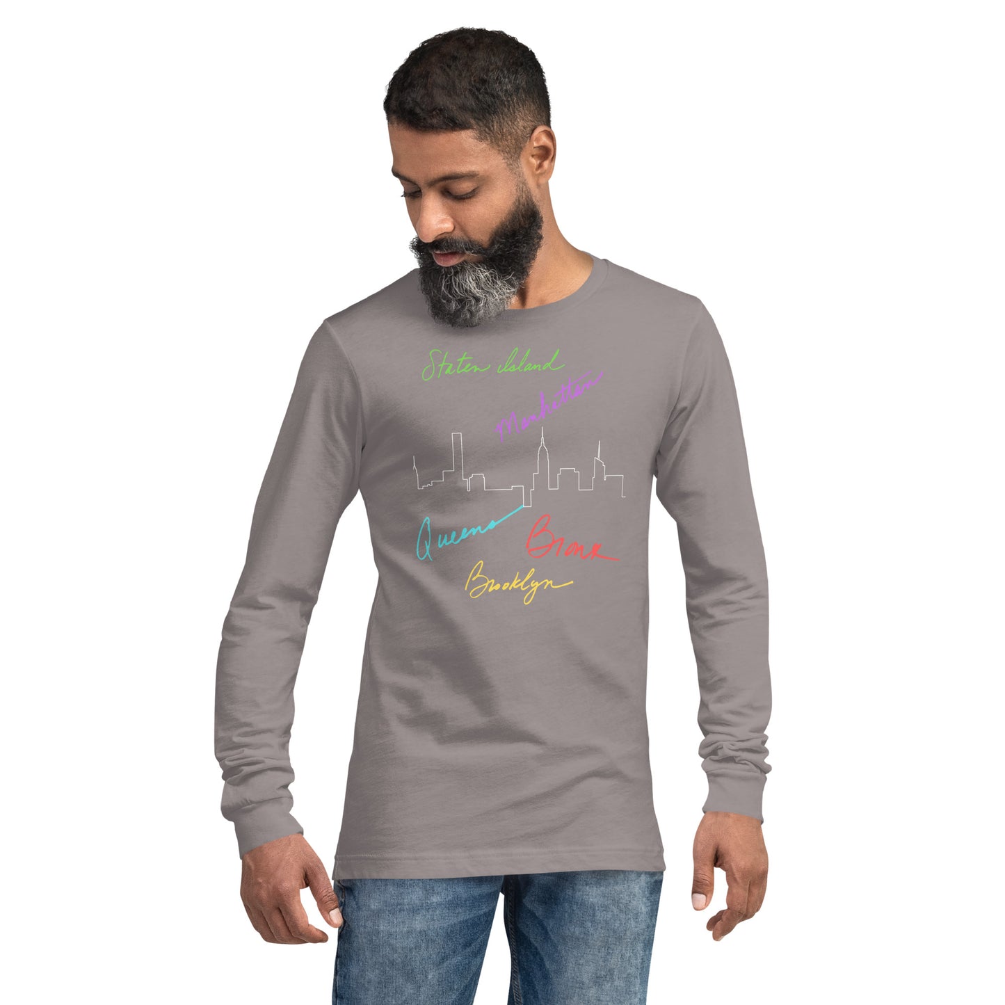 New York Burroughs Unisex Long Sleeve Tee