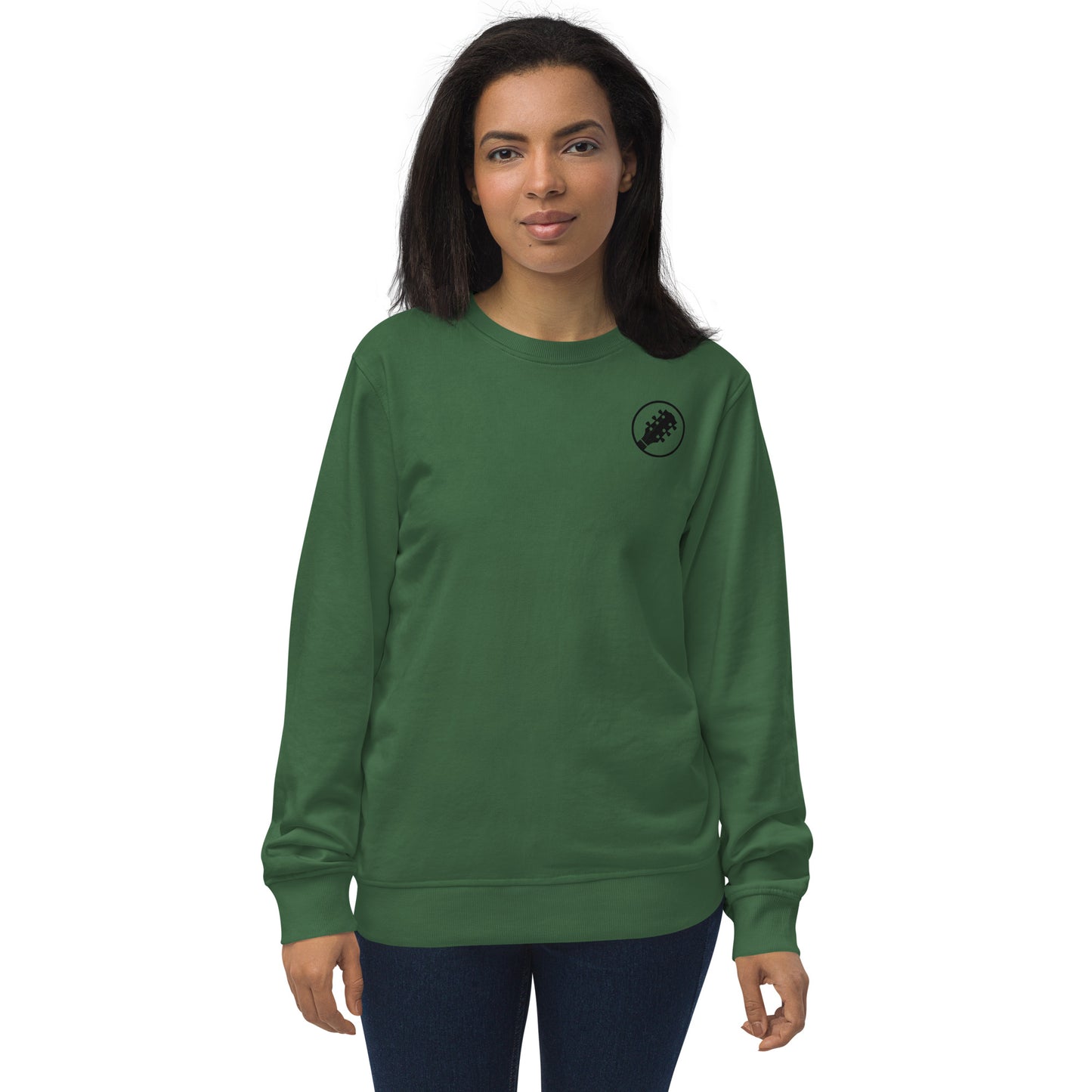 The day the music died Unisex organic sweatshirt