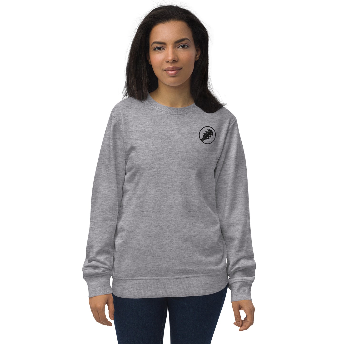 The day the music died Unisex organic sweatshirt