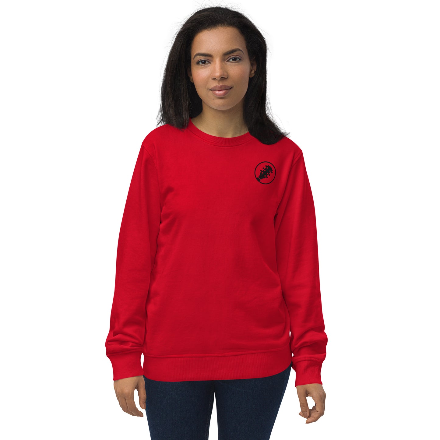 The day the music died Unisex organic sweatshirt