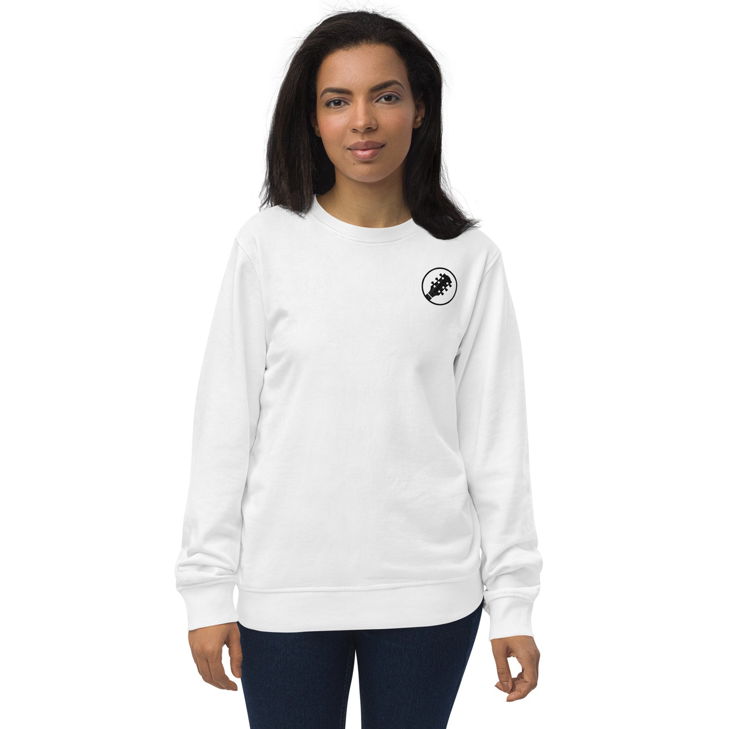 The day the music died Unisex organic sweatshirt