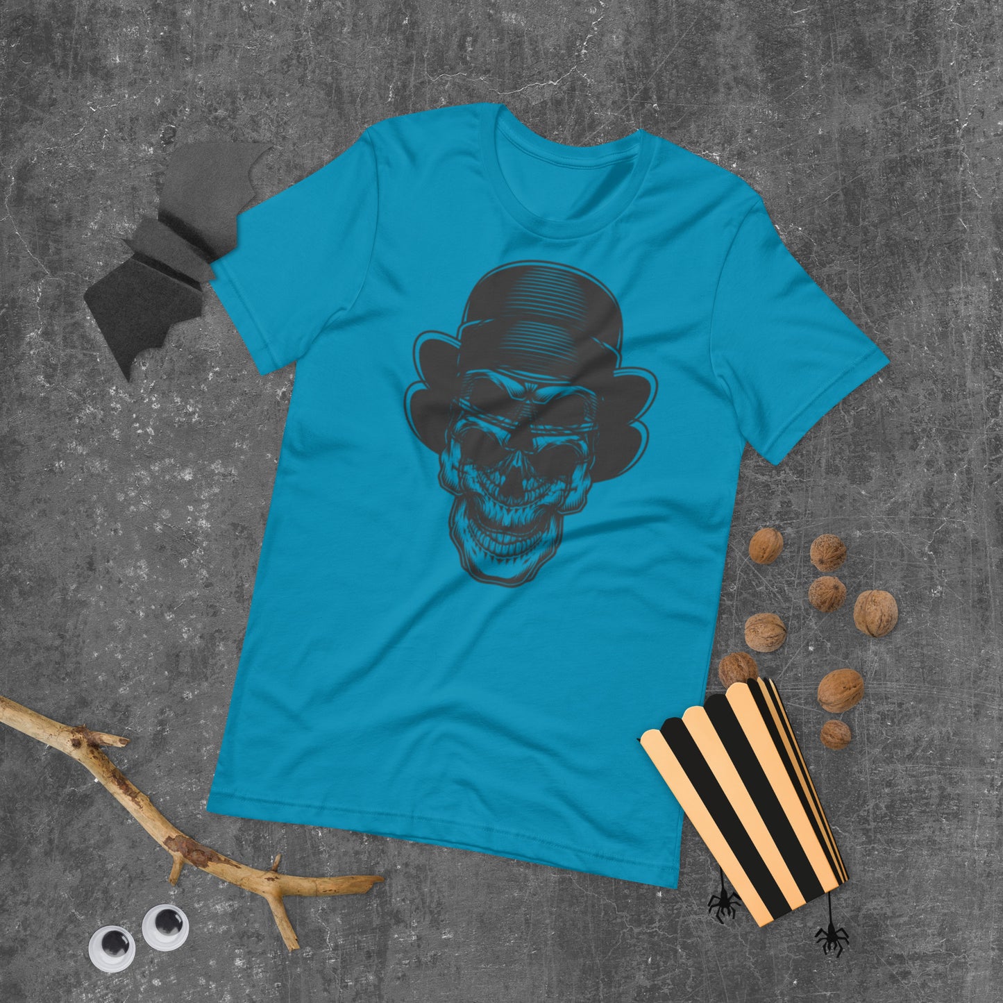 Scary Skullman Unisex t-shirt