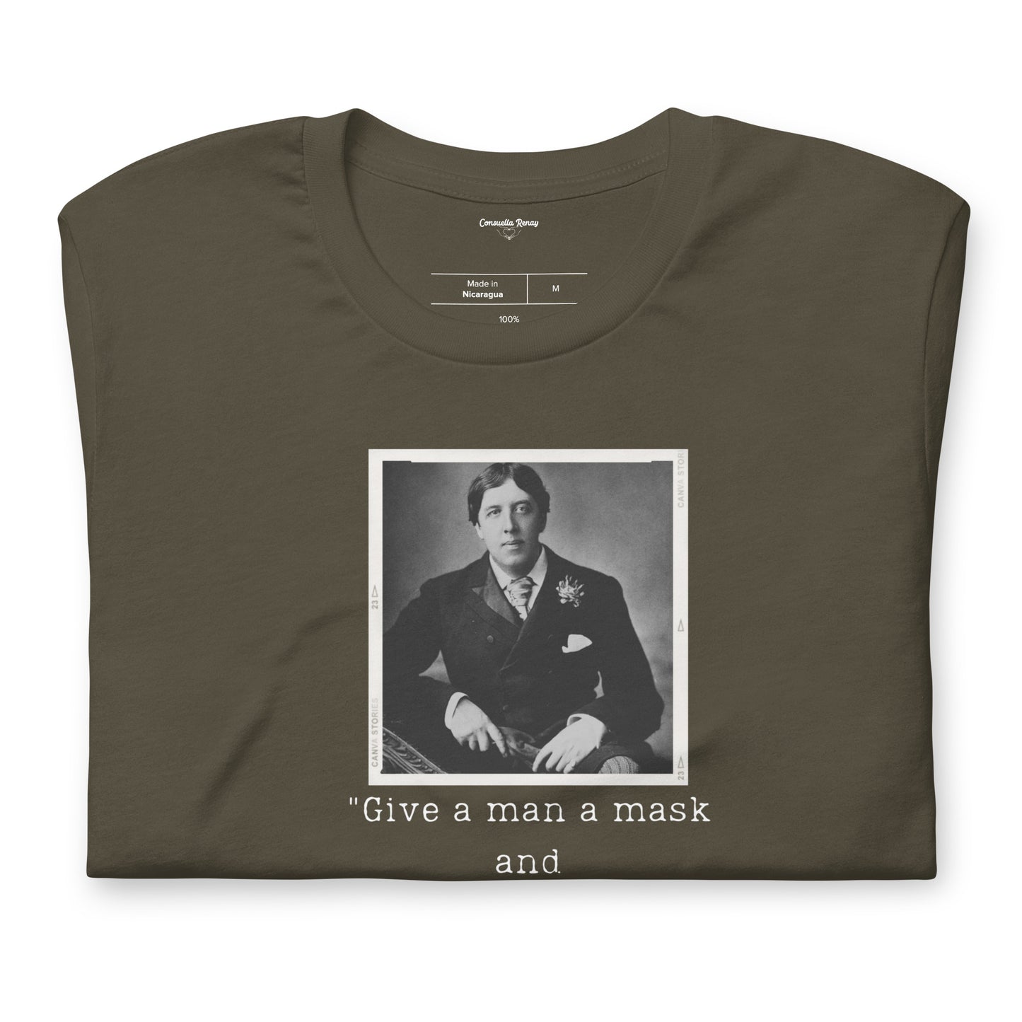 Oscar Wilde Unisex t-shirt