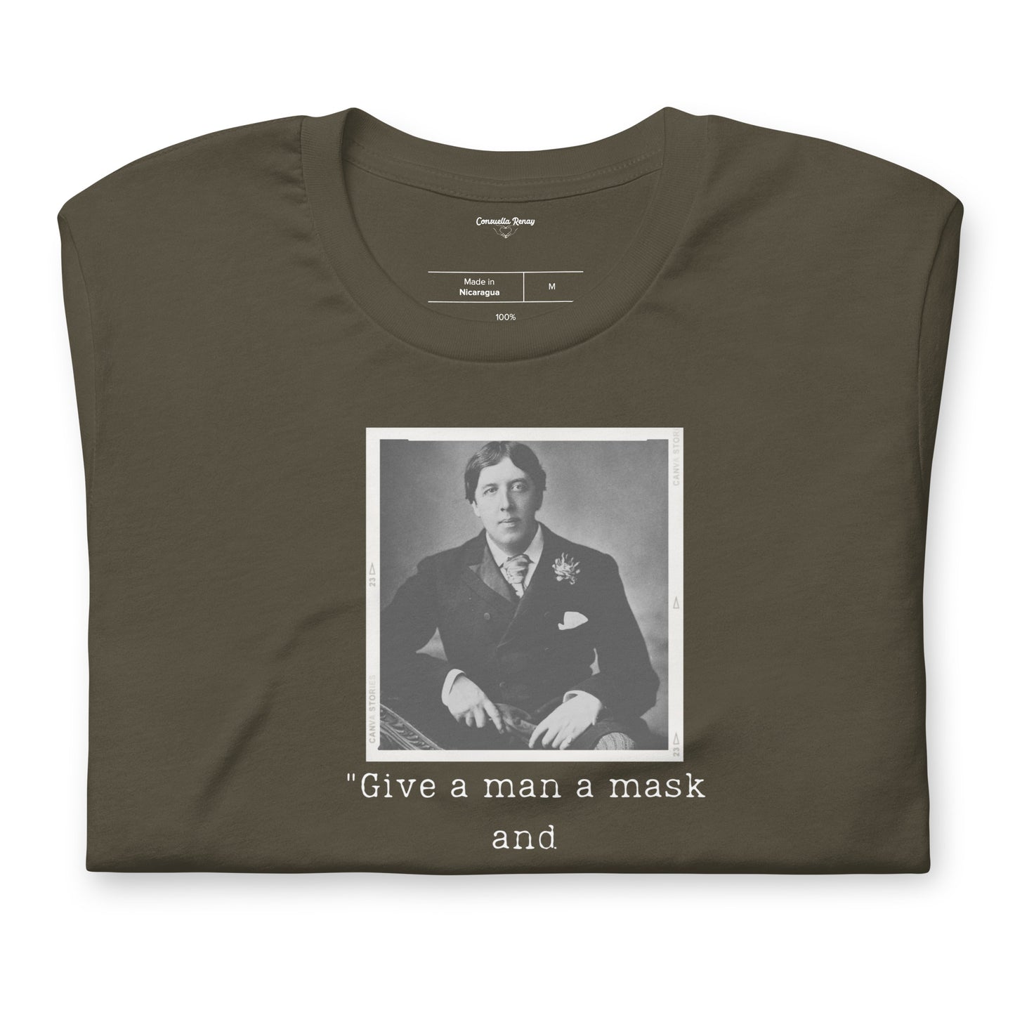 Oscar Wilde Unisex t-shirt