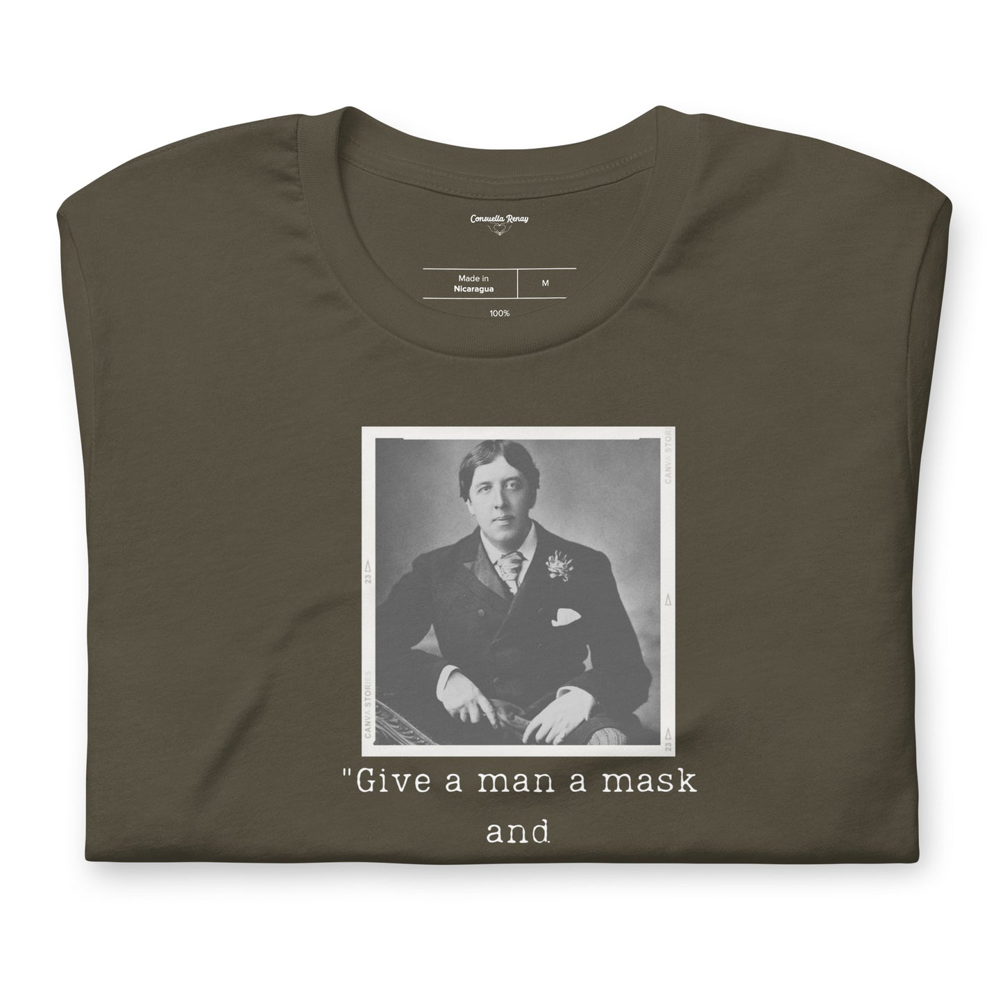 Oscar Wilde Unisex t-shirt