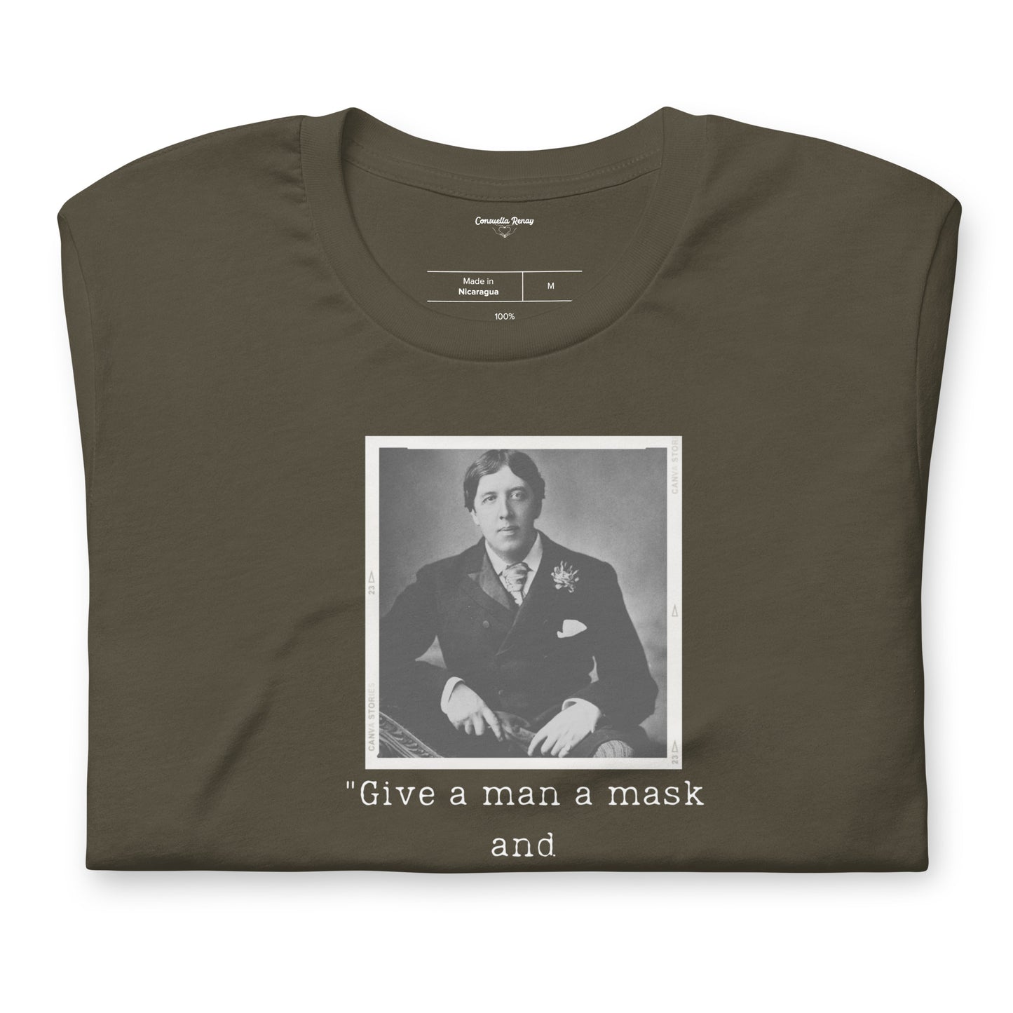 Oscar Wilde Unisex t-shirt