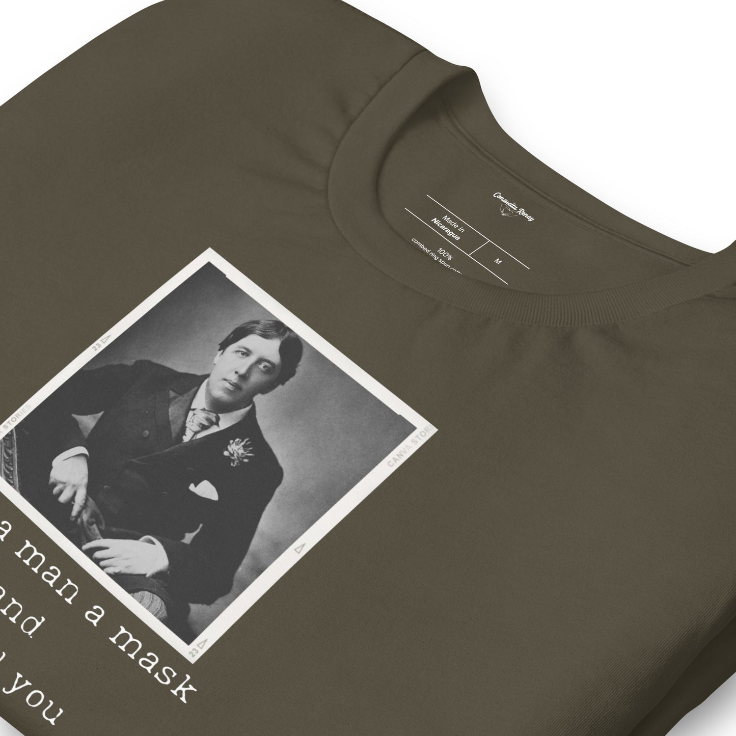 Oscar Wilde Unisex t-shirt