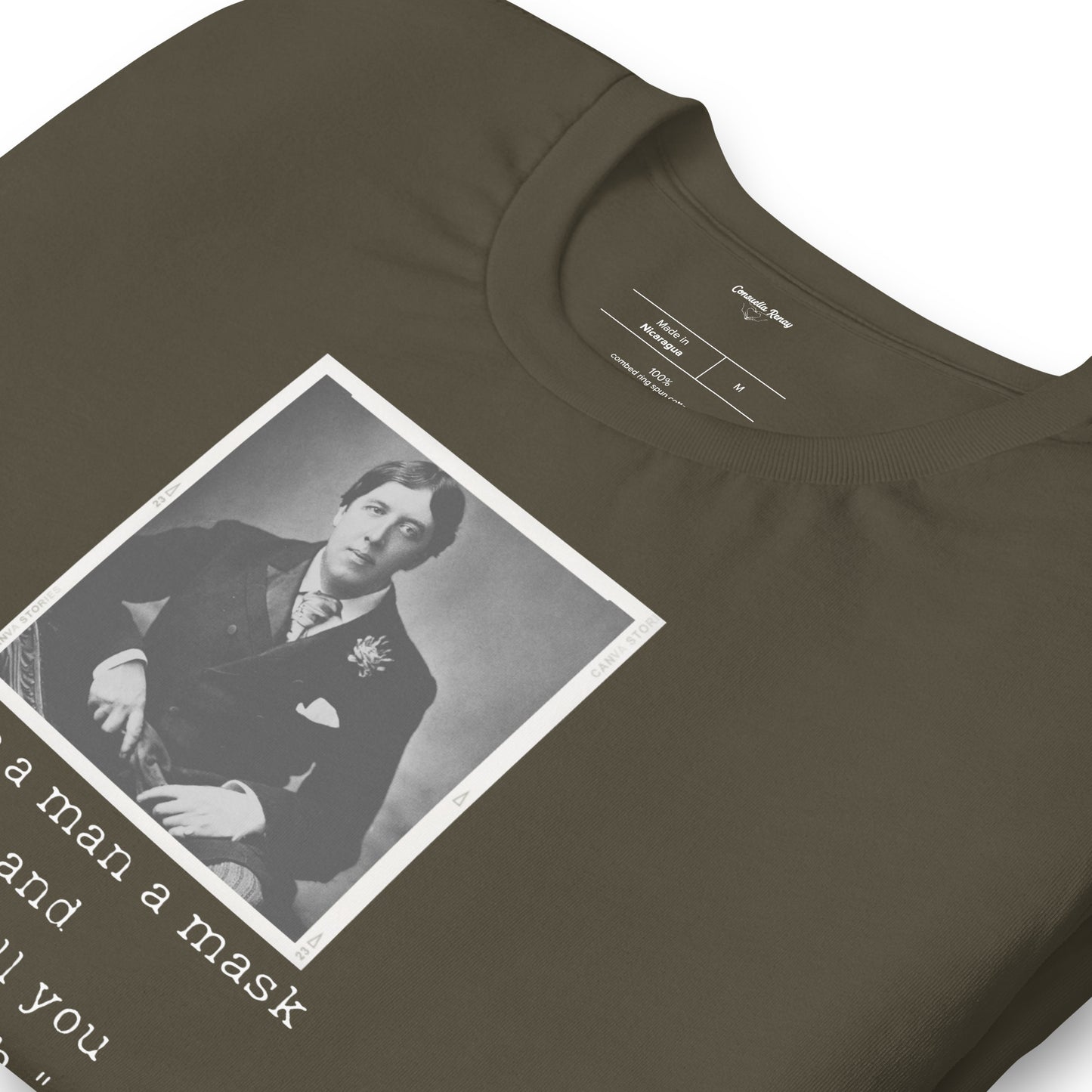 Oscar Wilde Unisex t-shirt