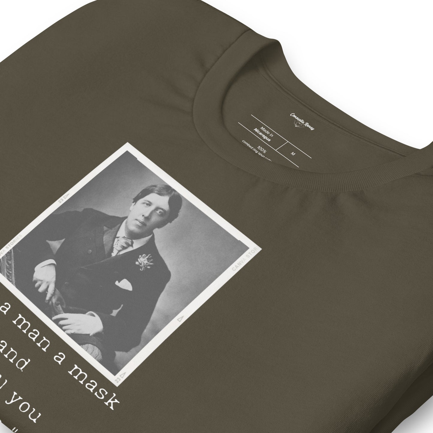 Oscar Wilde Unisex t-shirt